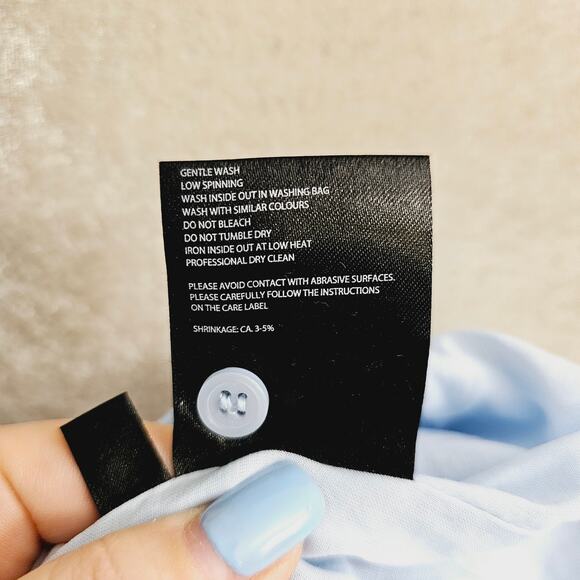 NWOT Stella Nova Anthropologie Mio Puff Sleeve Mini Dress $395 Size EU 38/Med - Picture 9 of 9